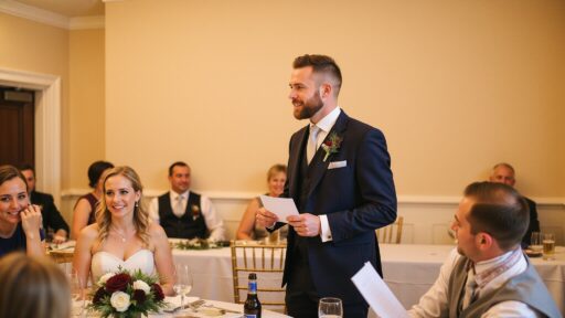 Bröllopstal och roliga lyckönskningar